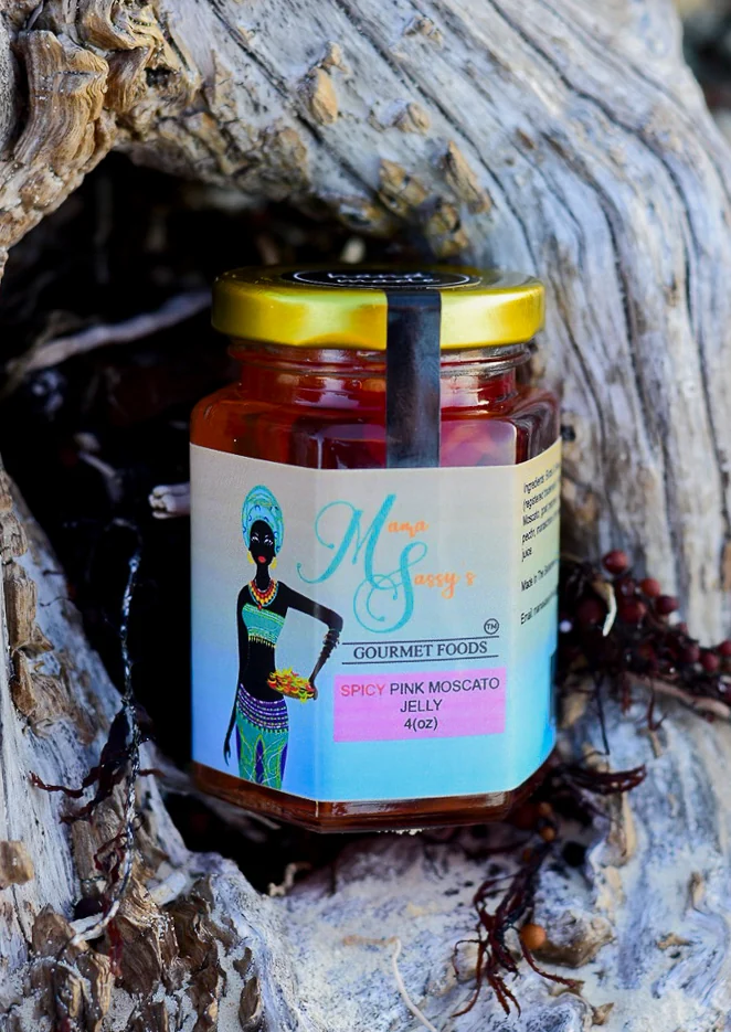 Spicy Pink Moscato Jelly