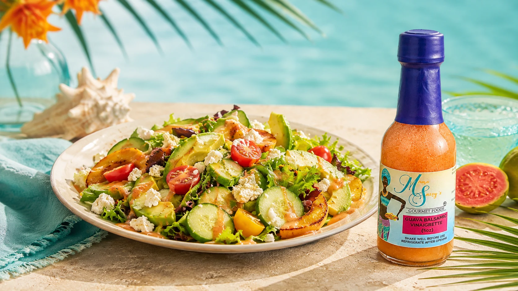 Guava Balsamic Island Salad