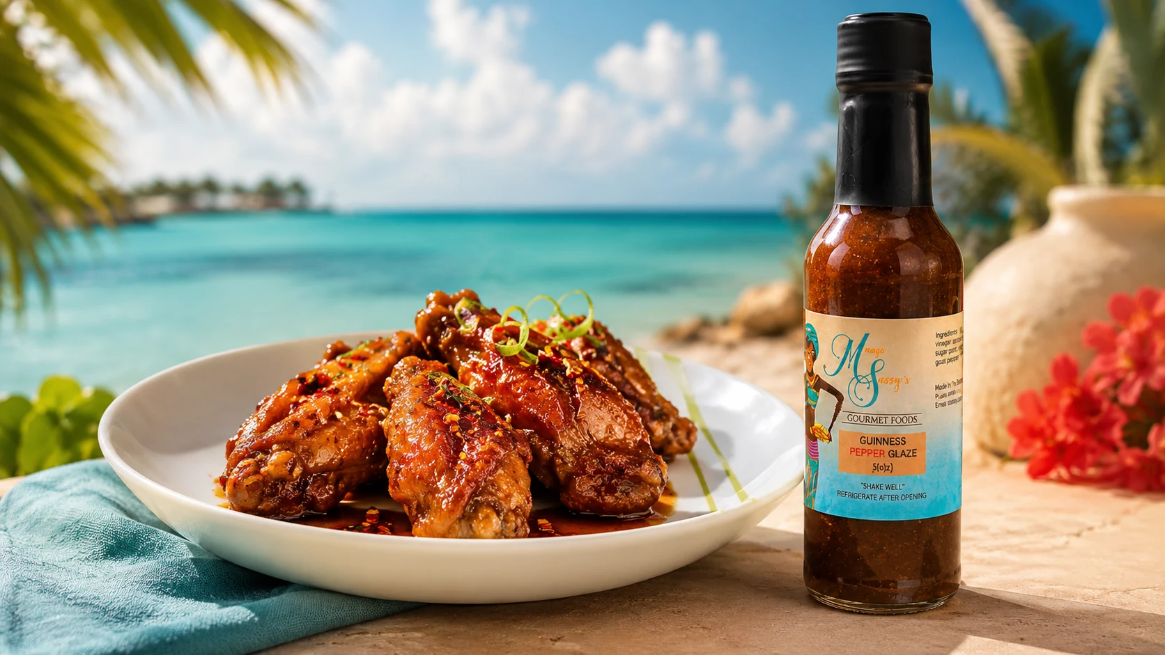 Guinness-Glazed Wings
