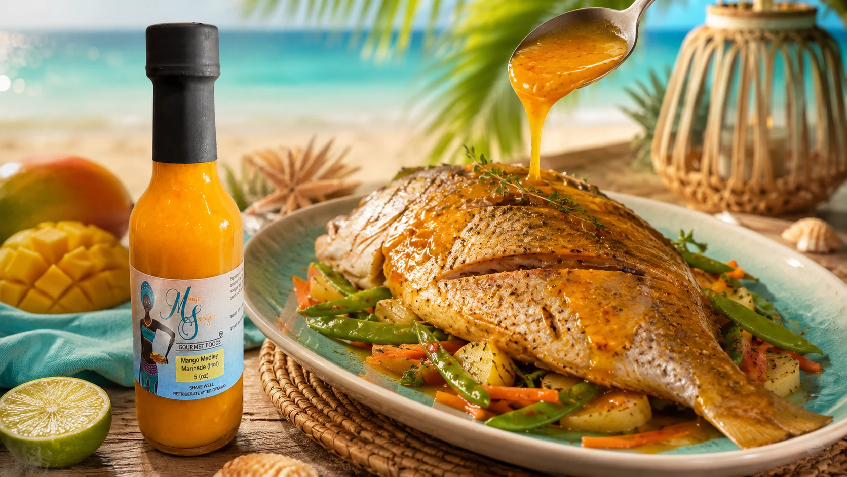 Mango Medley Island Fish