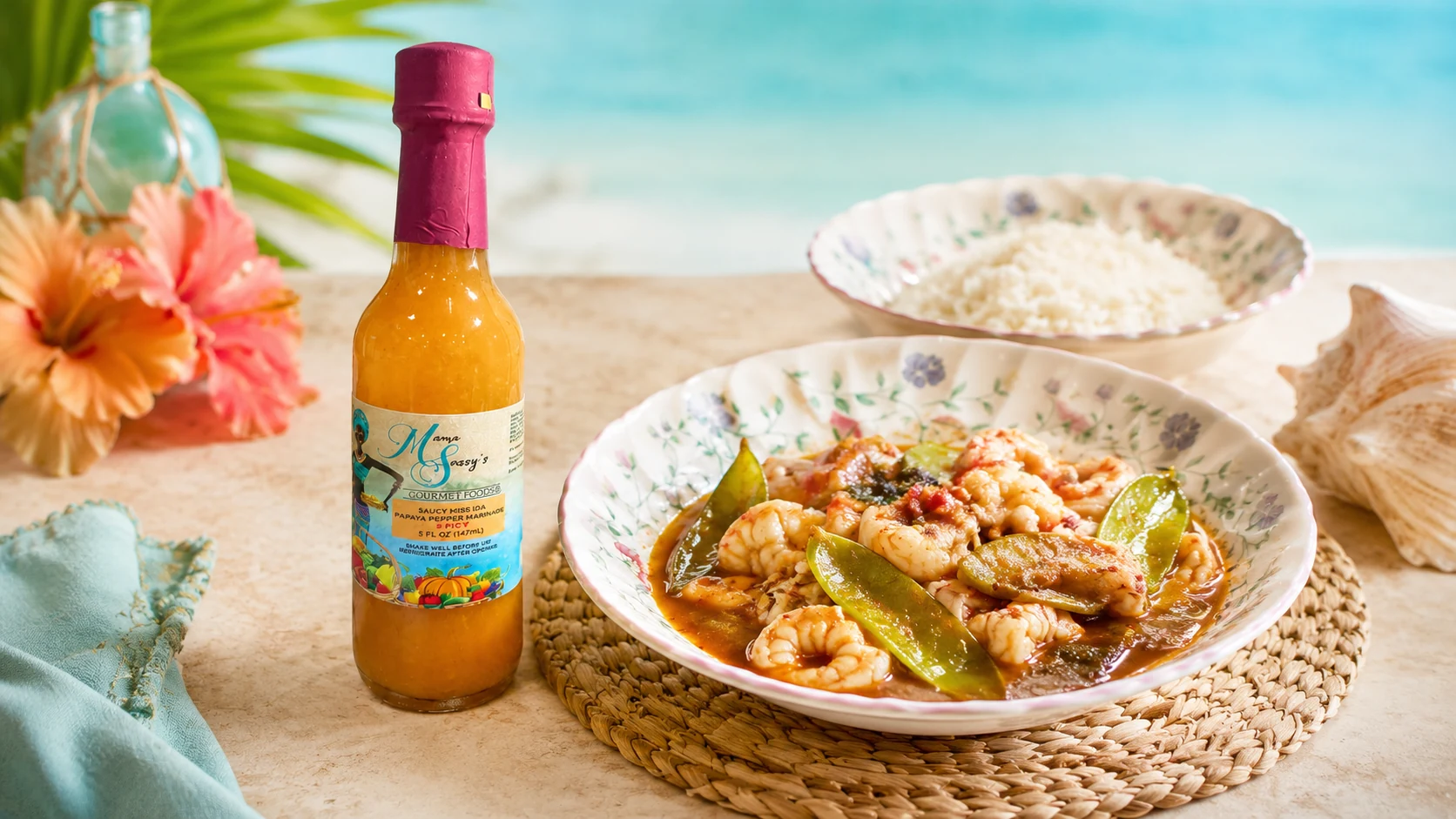 Saucy Miss Ida Seafood Bowl