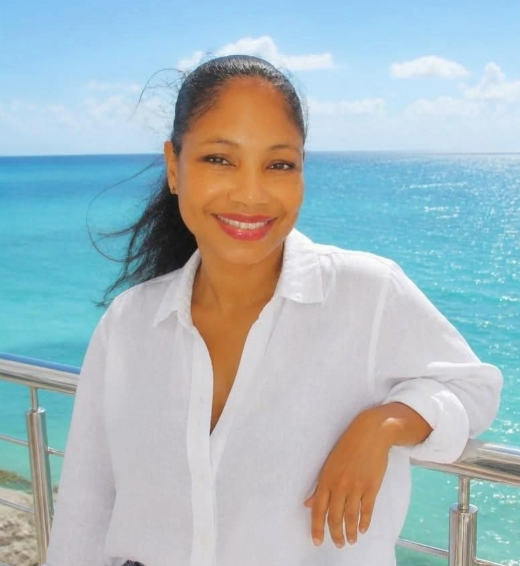 Founder of Mama Sassy's Gourmet Foods by the Bahamian sea