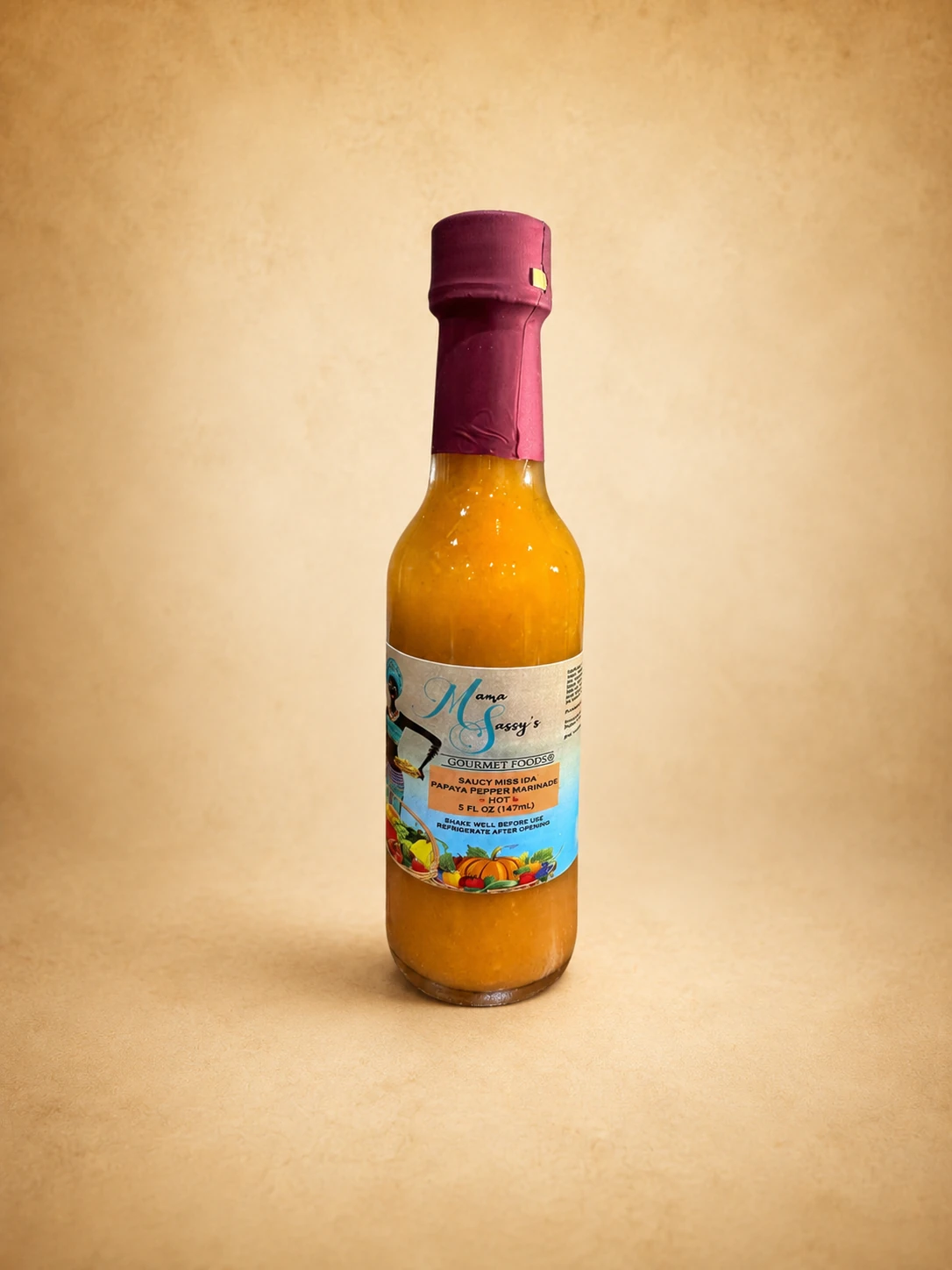 Saucy Miss Ida Papaya Pepper Marinade